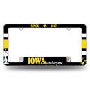 Iowa Hawkeyes Peanuts Game Day All Over Chrome Frame