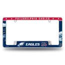 Philadelphia Eagles America 250 All Over Chrome License Plate Frame