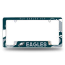Eagles Wave All Over Chrome Frame