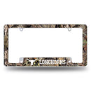 Texas University / Mossy Oak Camo Break-Up Country All Over Chrome Frame (Bottom Oriented)