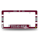 Texas A&M Aggies Peanuts Game Day All Over Chrome Frame