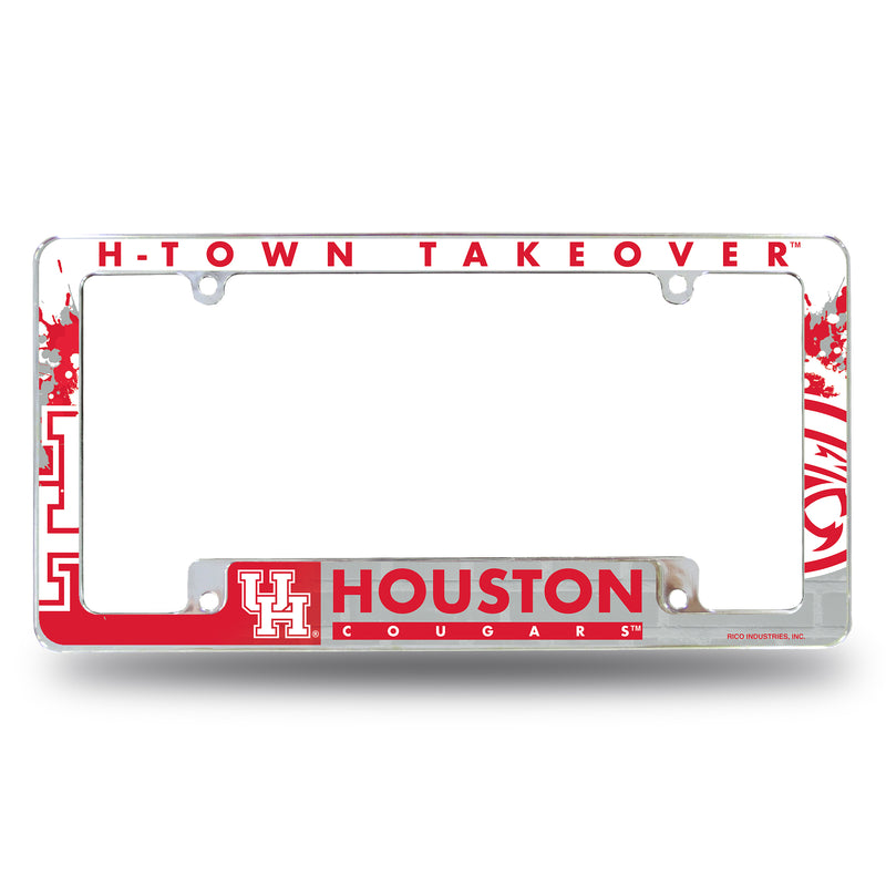 Houston All Over Chrome Frame