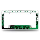 North Texas All Over Chrome Frame (Bottom Oriented)