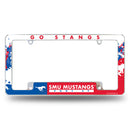 Southern Methodist All Over Chrome Frame