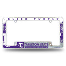 Tarleton State All Over Chrome Frame (Bottom Oriented)