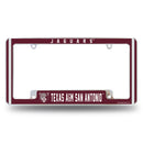 Texas A&M–San Antonio Jaguars All Over Chrome License Plate Frame