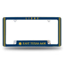 East Texas A&M Lions All Over Chrome License Plate Frame