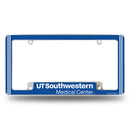 UT Southwestern Medical Center - Dallas All Over Chrome License Plate Frame