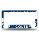 Colts Wave All Over Chrome Frame