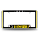 Southwestern University Pirates All Over Chrome License Plate Frame