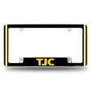 Tyler Junior Apaches All Over Chrome License Plate Frame