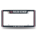 Fairleigh Dickinson Knights All Over Chrome License Plate Frame