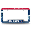Kansas City Chiefs America 250 All Over Chrome License Plate Frame