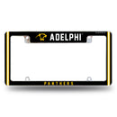 Adelphi University Panthers All Over Chrome License Plate Frame