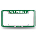 Manhattan CC Panthers All Over Chrome License Plate Frame