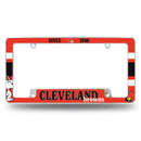 Cleveland Browns Peanuts Game Day All Over Chrome Frame