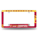 Southern California 11 Time College Football Champs All Over Chrome Frame