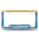 Ucla 11 Time College Basketball Champs All Over Chrome Frame