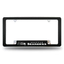 Seahawks Carbon Fiber Design All Over Chrome Frame