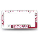 Standford Cardinal All Over Chrome License Plate Frame
