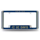 Cal State-Davis Aggies All Over Chrome License Plate Frame