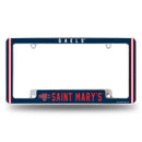 Saint Mary's Gaels All Over Chrome License Plate Frame