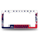 Gonzaga All Over Chrome Frame (Bottom Oriented)