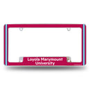 Loyola Marymount Lions All Over Chrome License Plate Frame