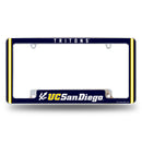 UC San Diego Tritons All Over Chrome License Plate Frame