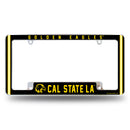 Cal State Los Angeles Golden Eagles All Over Chrome License Plate Frame