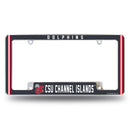 Cal State Channel Islands Dolphins All Over Chrome License Plate Frame