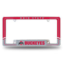 Ohio State University Two-Tone All Over Chrome Frame