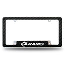 Rams Carbon Fiber Design All Over Chrome Frame