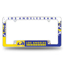 LA Rams All Over Chrome Frame