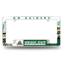 Wright State All Over Chrome Frame