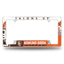 Bowling Green Falcons All Over Chrome License Plate Frame