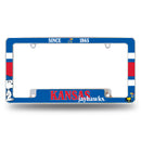 Kansas Jayhawks Peanuts Game Day All Over Chrome Frame