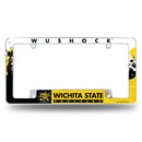 Wichita State All Over Chrome Frame