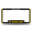 Wichita State Alternate Design All Over Chrome Frame - Bottom Oriented