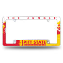Pittsburg State All Over Chrome Frame (Bottom Oriented)