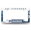 Washburn Ichabods All Over Chrome License Plate Frame