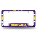Minnesota Vikings Peanuts Game Day All Over Chrome Frame