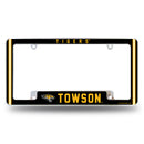Towson Tigers All Over Chrome License Plate Frame