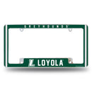 Loyola Maryland Greyhounds All Over Chrome License Plate Frame