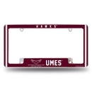 Maryland-Eastern Shore Hawks All Over Chrome License Plate Frame