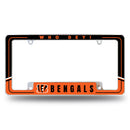 Bengals Two-Tone All Over Chrome Frame