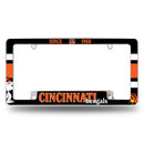Cincinnati Bengals Peanuts Game Day All Over Chrome Frame