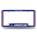 American Eagles All Over Chrome License Plate Frame
