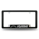 Chargers Carbon Fiber Design All Over Chrome Frame