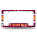 Virginia Tech Hokies Peanuts Game Day All Over Chrome Frame